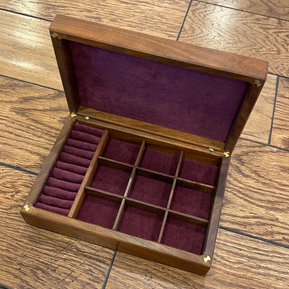 Handcrafted Wood Jewelry Box